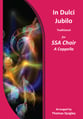 In Dulci Jubilo SSA choral sheet music cover